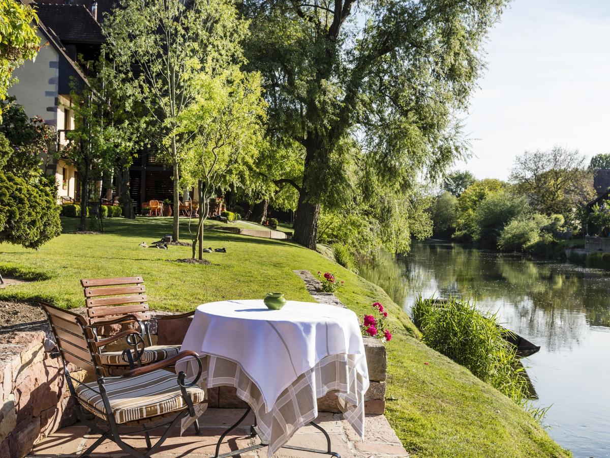 Hotel Des Berges, Restaurant Gastronomique & Spa อิลเลาซองน์ ภายนอก รูปภาพ